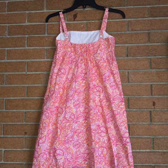 🚲LILLY PULITZER🚲LOLA HOTTY PINK TEN SPEED DRESS - Picture 8 of 10